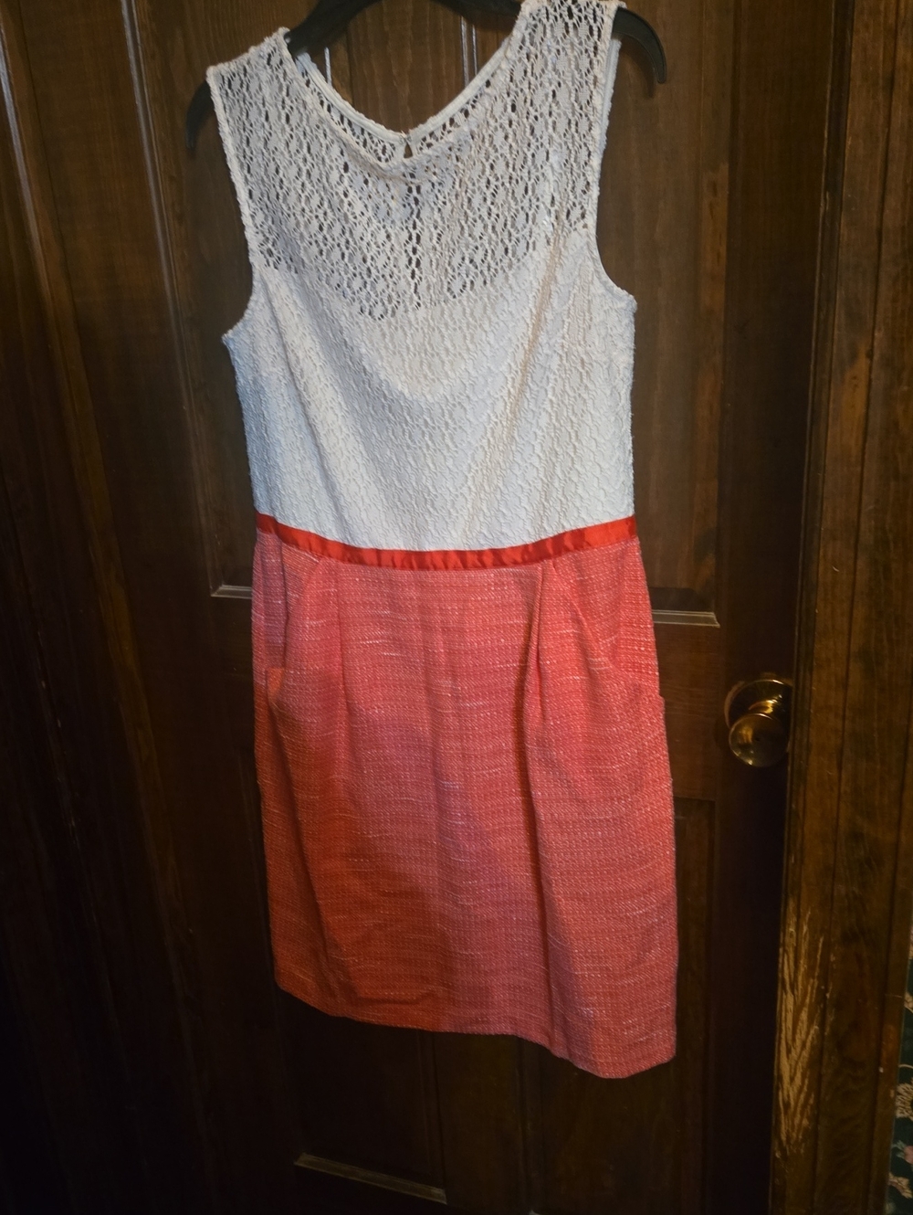 Studio One White Lace Cocktail Dress